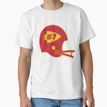 Kc Helmet 87 T-Shirt - Casual Everyday Wear for Adults - T-Shirt, Sweatshirt, Hoodie