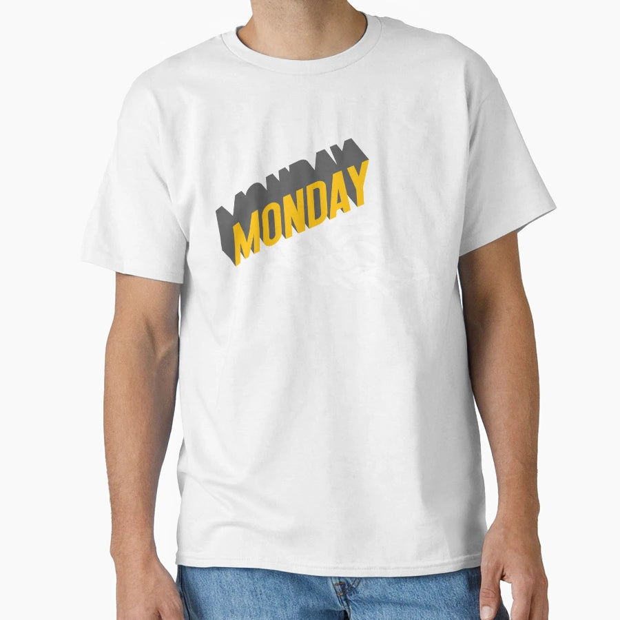 Monday Hates You Too T-Shirt - Custom Art Print Unisex - T-Shirt, Sweatshirt, Hoodie