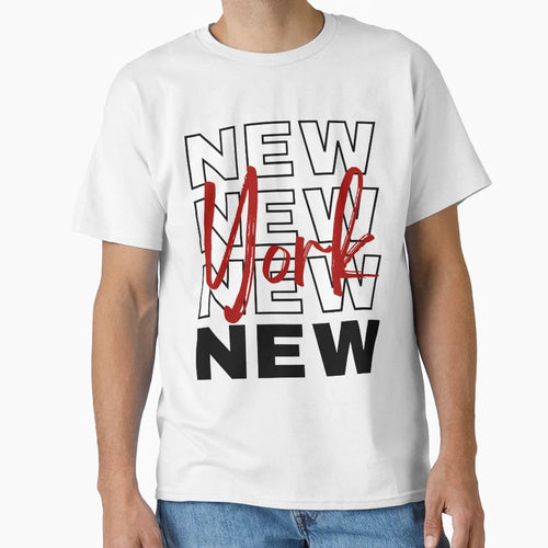 New York T-Shirt - Fun Novelty Design Unisex - T-Shirt, Sweatshirt, Hoodie