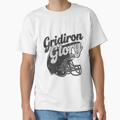 Gridiron Glory Football T-Shirt - Streetwear Style Men Women - T-Shirt, Sweatshirt, Hoodie