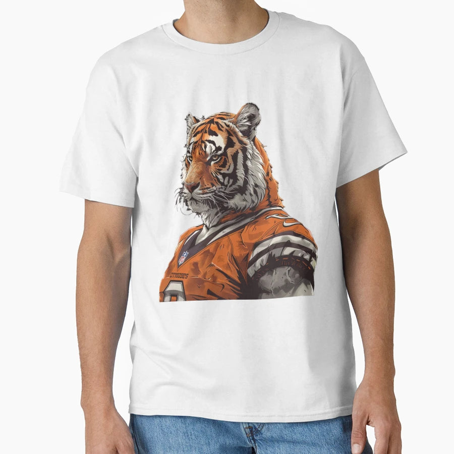 Bengal Tiger Cincinnati T-Shirt - Fun Novelty Design Unisex - T-Shirt, Sweatshirt, Hoodie