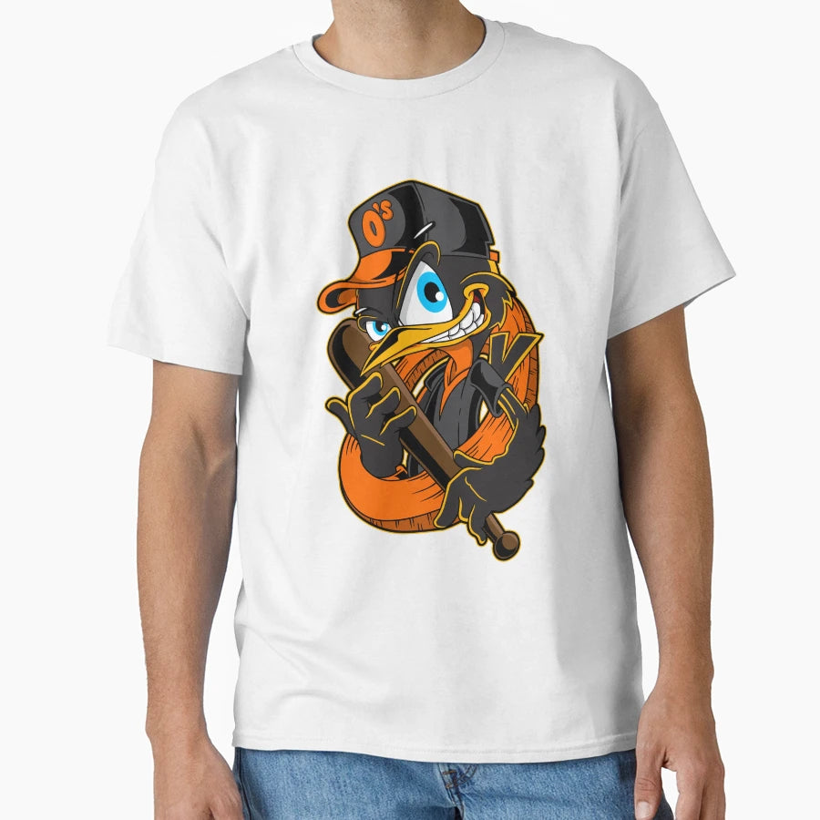 Baseball Oriole T-Shirt - Casual Everyday Wear for Adults - T-Shirt, Sweatshirt, Hoodie