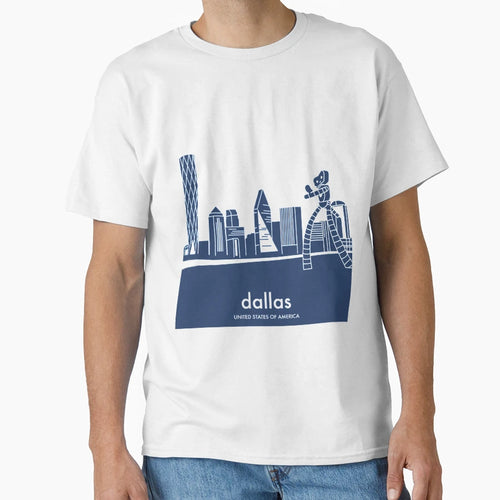 Iconic Dallas T-Shirt - Aesthetic Graphic Men Women - T-Shirt, Sweatshirt, Hoodie