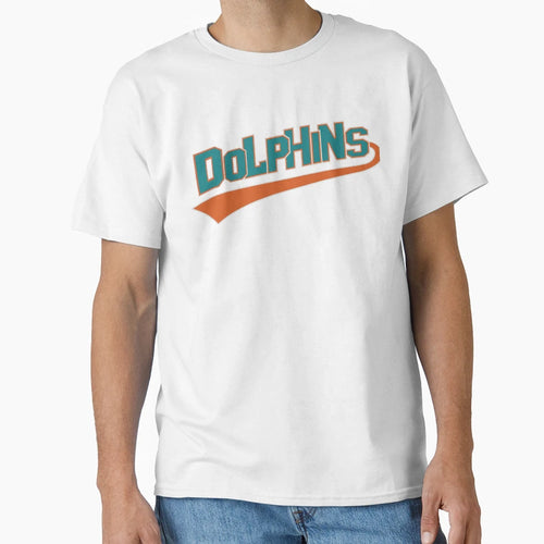 Dolphins T-Shirt - Novelty Apparel for Adults - T-Shirt, Sweatshirt, Hoodie