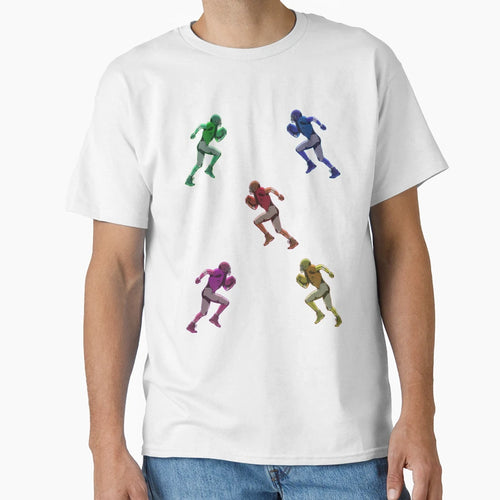 Football Players T-Shirt - Aesthetic Graphic for Adults - T-Shirt, Sweatshirt, Hoodie