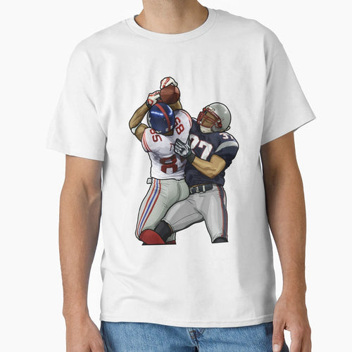 David Tyree Helmet Catch T-Shirt - Casual Everyday Wear for Adults - T-Shirt, Sweatshirt, Hoodie