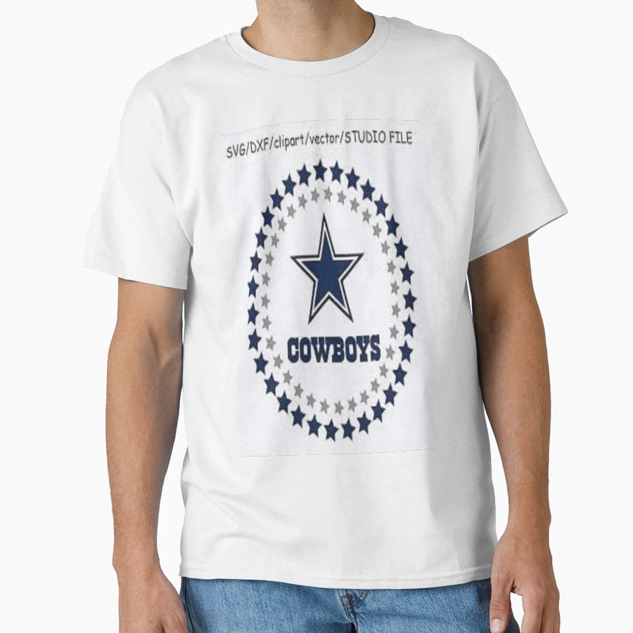 Cowboys T-Shirt - Custom Art Print Men Women - T-Shirt, Sweatshirt, Hoodie