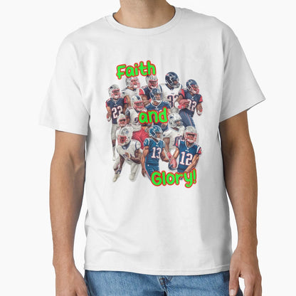 Faith And Glory T-Shirt - Minimalist Print for Adults - T-Shirt, Sweatshirt, Hoodie
