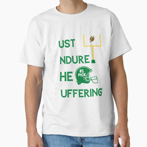 Just Endure Suffering Funny Gift T-Shirt - Minimalist Print for Adults - T-Shirt, Sweatshirt, Hoodie