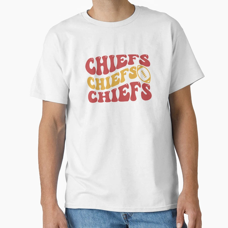 Chiefs Football T-Shirt - Graphic Print Men Women - T-Shirt, Sweatshirt, Hoodie