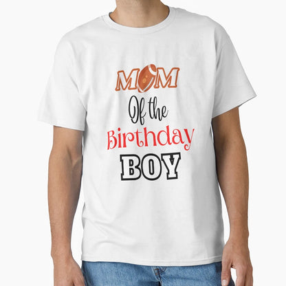Mommy Birthday American Football T-Shirt - Fun Novelty Design for Adults - T-Shirt, Sweatshirt, Hoodie