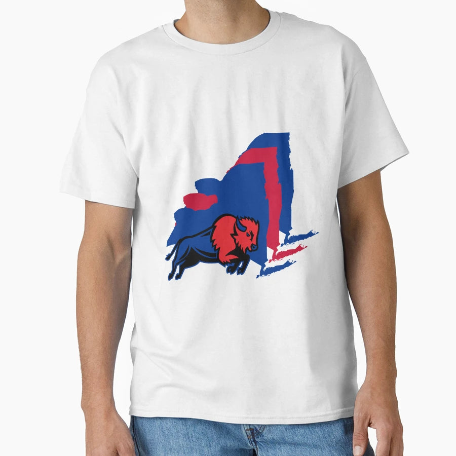 New York Border Bills T-Shirt - Minimalist Print Men Women - T-Shirt, Sweatshirt, Hoodie