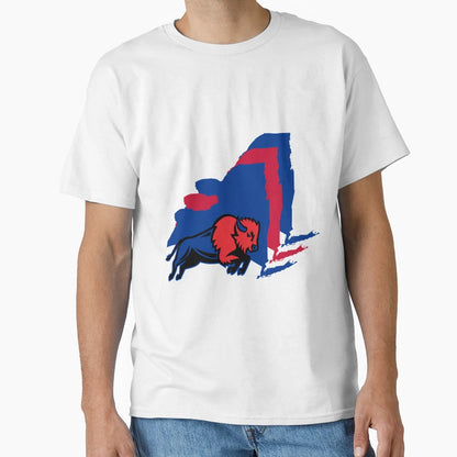 New York Border Bills T-Shirt - Minimalist Print Men Women - T-Shirt, Sweatshirt, Hoodie