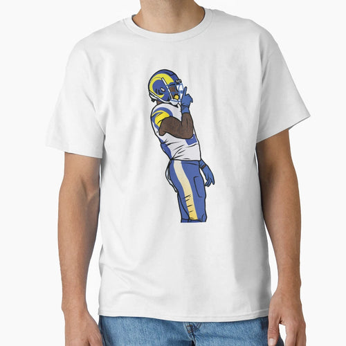 Kyren Williams Shhh T-Shirt - Custom Art Print for Adults - T-Shirt, Sweatshirt, Hoodie