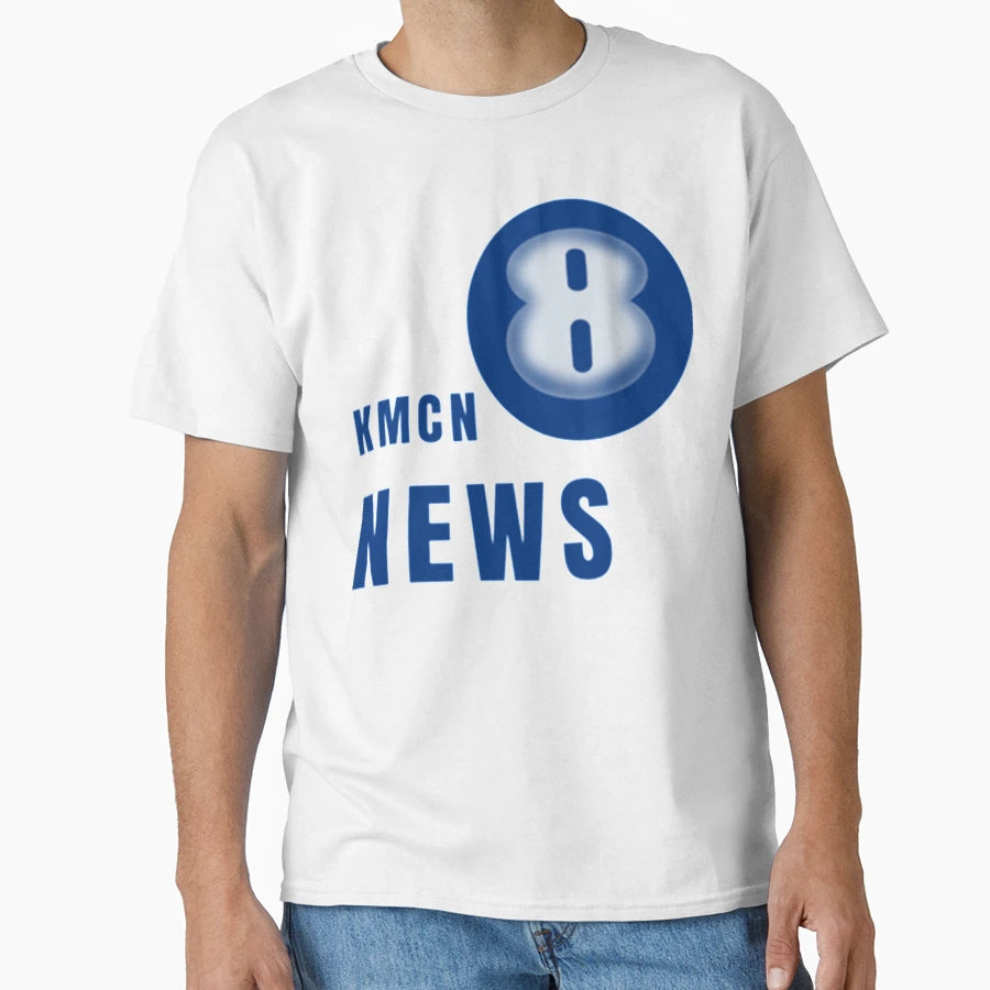 Kmcn News Station T-Shirt - Streetwear Style Unisex - T-Shirt, Sweatshirt, Hoodie