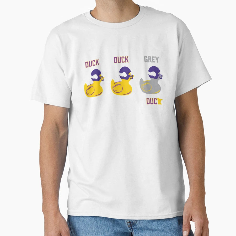 Duck Duck Grey Duck T-Shirt - Trendy Graphic for Adults - T-Shirt, Sweatshirt, Hoodie