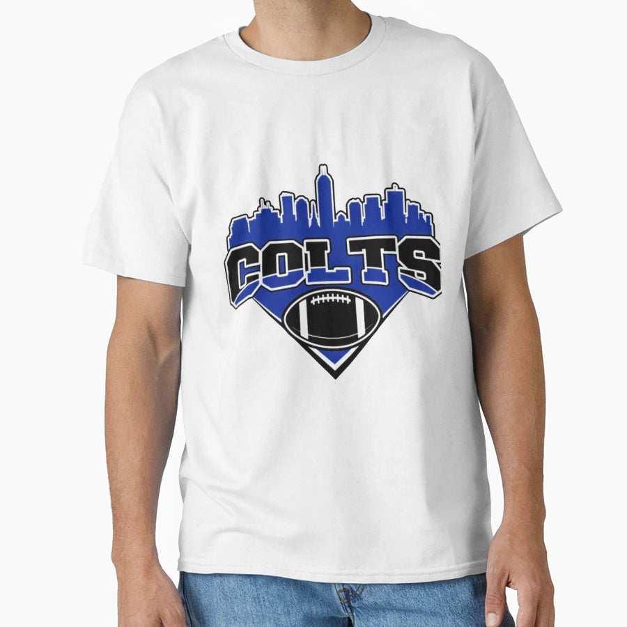 Art Indianapolis Colts T-Shirt - Trendy Graphic for Adults - T-Shirt, Sweatshirt, Hoodie