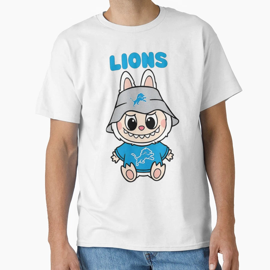 Labubu Football Lions T-Shirt - Novelty Apparel Men Women - T-Shirt, Sweatshirt, Hoodie