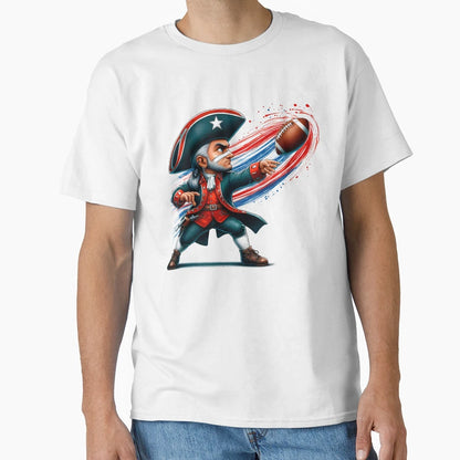 Patriots Soldier T-Shirt - Fun Novelty Design Men Women - T-Shirt, Sweatshirt, Hoodie
