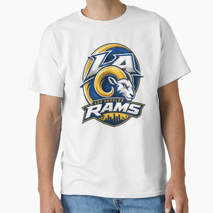 La Rams Golden Charge High Impact T-Shirt - Minimalist Print Men Women - T-Shirt, Sweatshirt, Hoodie