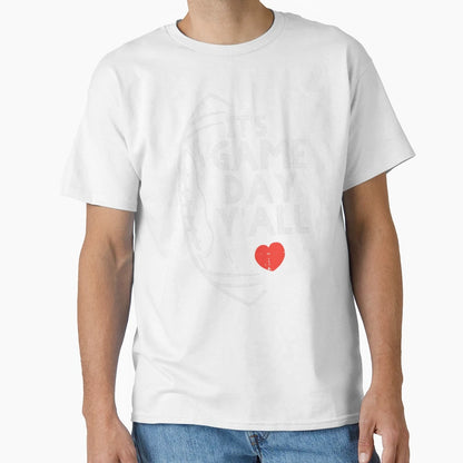 Its Game Day Yall American T-Shirt - Fun Novelty Design for Adults - T-Shirt, Sweatshirt, Hoodie