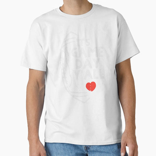 Its Game Day Yall American T-Shirt - Fun Novelty Design for Adults - T-Shirt, Sweatshirt, Hoodie