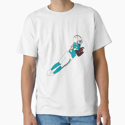 Miami Dolphins Preston Williams Toe T-Shirt - Fun Novelty Design Men Women - T-Shirt, Sweatshirt, Hoodie