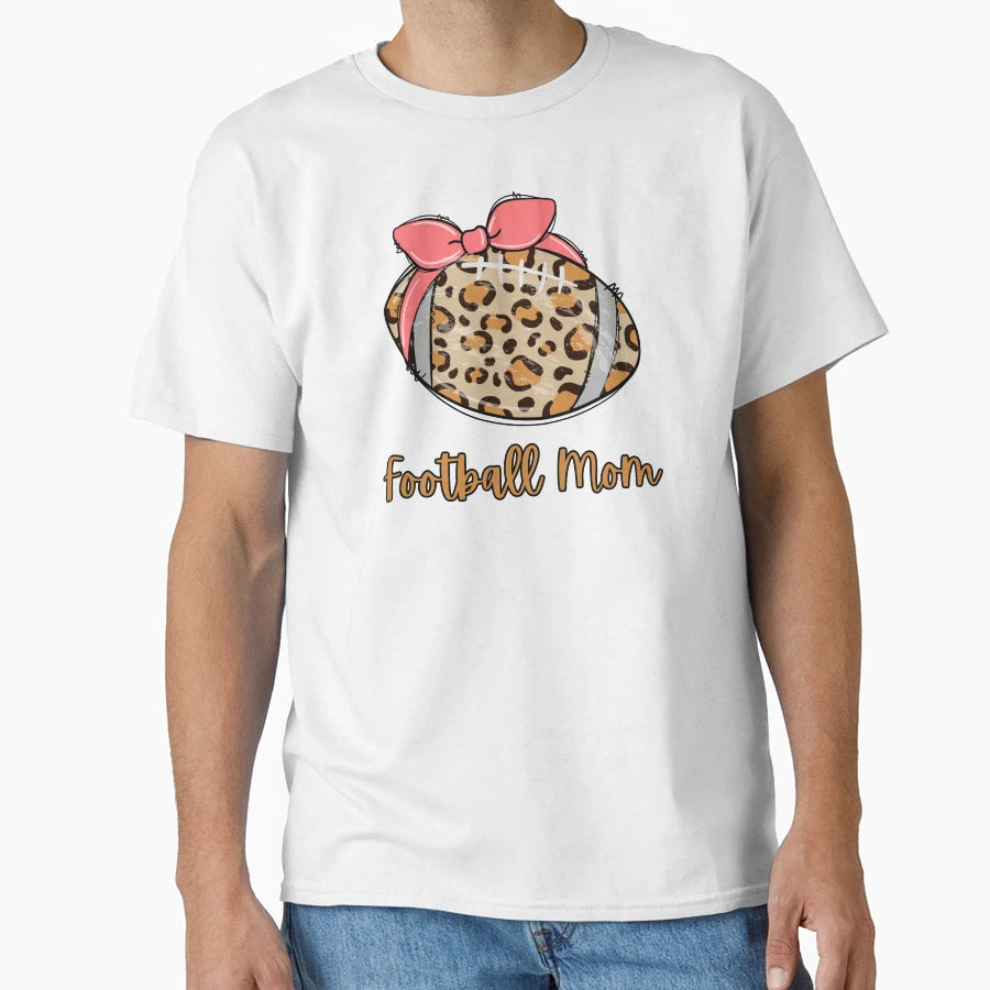 Football Mom T-Shirt - Aesthetic Graphic Unisex - T-Shirt, Sweatshirt, Hoodie