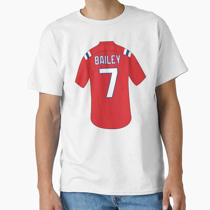 Jake Bailey Jersey Number 7 T-Shirt - Aesthetic Graphic for Adults - T-Shirt, Sweatshirt, Hoodie