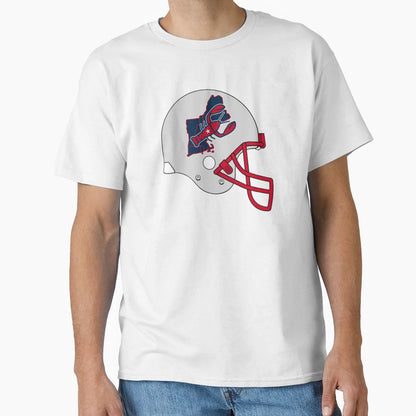 New England Lobsters Modern Helmet T-Shirt - Fun Novelty Design Men Women - T-Shirt, Sweatshirt, Hoodie