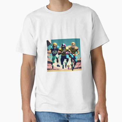 American Football Players Offensive T-Shirt - Aesthetic Graphic Unisex - T-Shirt, Sweatshirt, Hoodie
