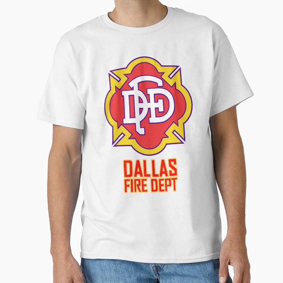 Dallas Firefighter Fire Department Rare T-Shirt - Graphic Print Men Women - T-Shirt, Sweatshirt, Hoodie