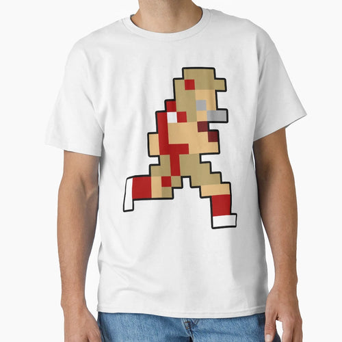 8 Bit San Francisco Pixel Football T-Shirt - Custom Art Print Men Women - T-Shirt, Sweatshirt, Hoodie