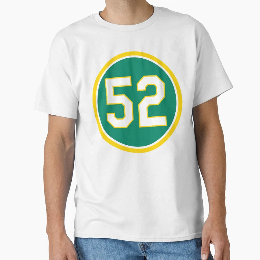 Yoenis Cespedes 52 Jersey Number T-Shirt - Fun Novelty Design for Adults - T-Shirt, Sweatshirt, Hoodie