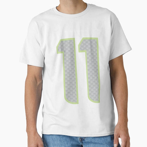 Jsn 11 Seattle Football Fan Art T-Shirt - Minimalist Print Unisex - T-Shirt, Sweatshirt, Hoodie