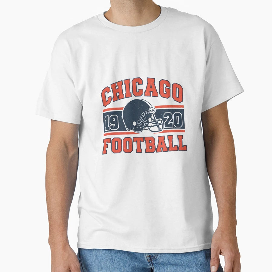 Chicago Football 1920S T-Shirt - Unique Graphic Unisex - T-Shirt, Sweatshirt, Hoodie