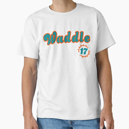 Jaylen Waddle T-Shirt - Aesthetic Graphic Unisex - T-Shirt, Sweatshirt, Hoodie