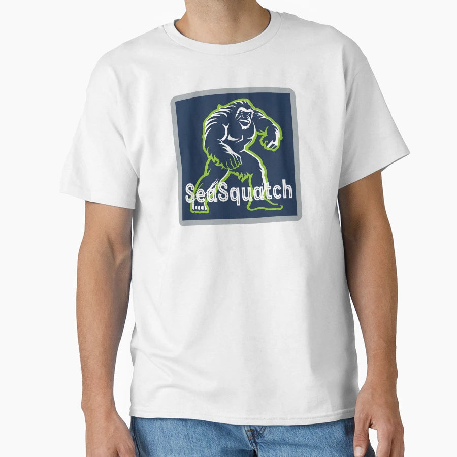 Seasquatch T-Shirt - Unique Graphic Men Women - T-Shirt, Sweatshirt, Hoodie