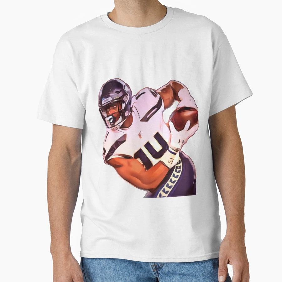 Dk Metcalf Fanart T-Shirt - Minimalist Print Men Women - T-Shirt, Sweatshirt, Hoodie