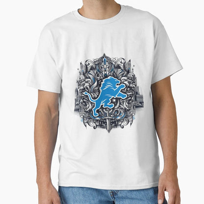 Motown Roar Stylish Detroit Lion T-Shirt - Novelty Apparel Unisex - T-Shirt, Sweatshirt, Hoodie