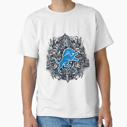 Motown Roar Stylish Detroit Lion T-Shirt - Novelty Apparel Unisex - T-Shirt, Sweatshirt, Hoodie