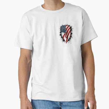 American Shield T-Shirt - Aesthetic Graphic for Adults - T-Shirt, Sweatshirt, Hoodie