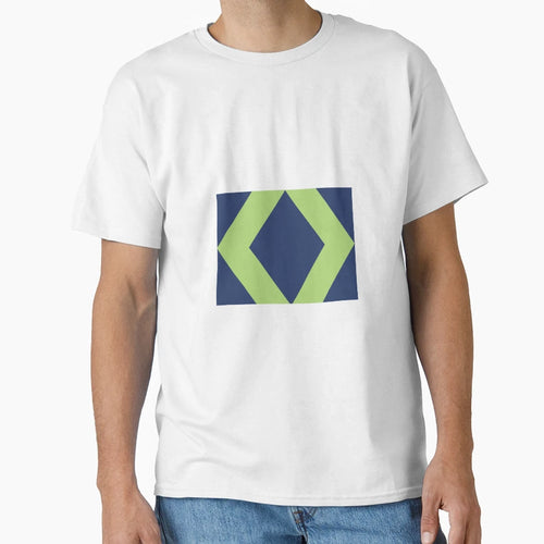 Green Diamonds T-Shirt - Custom Art Print Men Women - T-Shirt, Sweatshirt, Hoodie