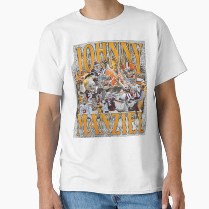 Johnny Manziel Bootleg T-Shirt - Graphic Print Unisex - T-Shirt, Sweatshirt, Hoodie