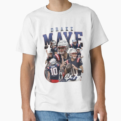 Drake Maye T-Shirt - Trendy Graphic for Adults - T-Shirt, Sweatshirt, Hoodie