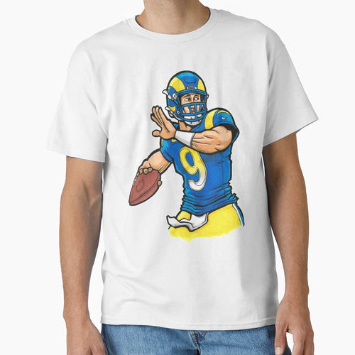 Stafford Qb Yellow T-Shirt - Aesthetic Graphic Unisex - T-Shirt, Sweatshirt, Hoodie