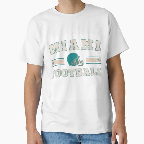 Miami Dolphins T-Shirt - Fun Novelty Design Men Women - T-Shirt, Sweatshirt, Hoodie