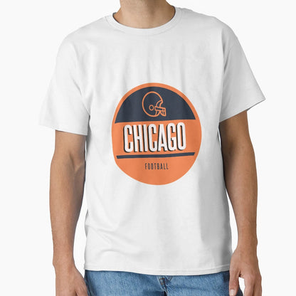 Chicago Football T-Shirt - Streetwear Style for Adults - T-Shirt, Sweatshirt, Hoodie