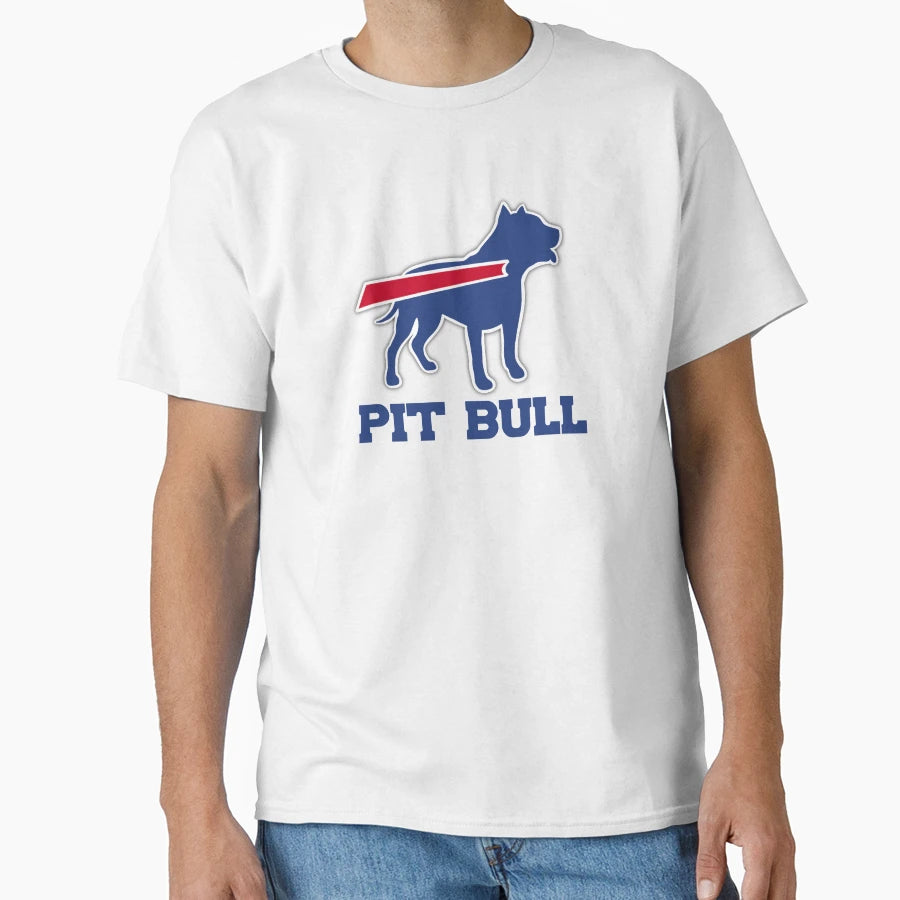 Buffalo Bills Pit Bull T-Shirt - Trendy Graphic Unisex - T-Shirt, Sweatshirt, Hoodie