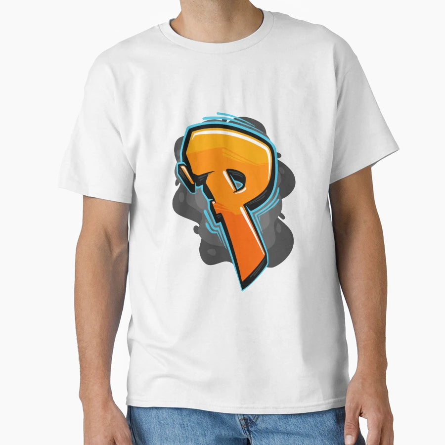 Graffiti Letter P T-Shirt - Fun Novelty Design for Adults - T-Shirt, Sweatshirt, Hoodie